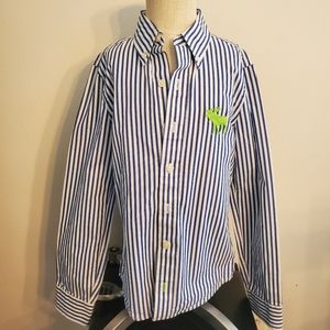 Abercrombie Kids Boys Button Down Striped Shirt